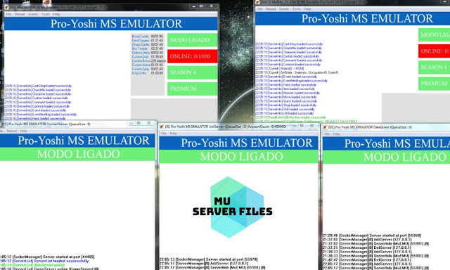Mu Server Atualizado completo e escaneado, limpo, Season 4 Yoshi Premium Files - Como criar servidor de mu online, participe do discord da galera MU, Aprendiz Mu Online 14, sobre mu online atualizado Season . 