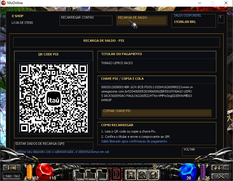Captura de tela 2 dos recursos e interfaces MU Online Season 3 Episode 2