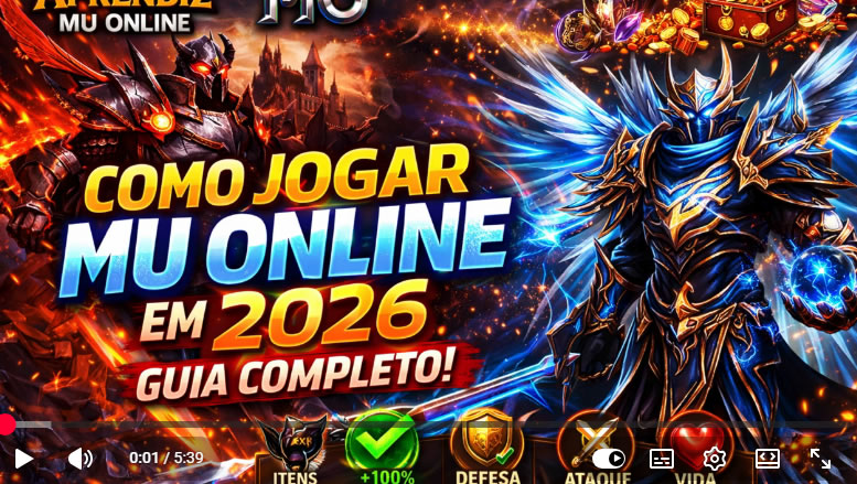 Como Jogar Mu Online guia completo em PDF